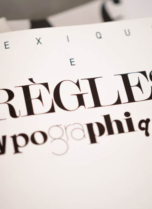 Les règles typographiques