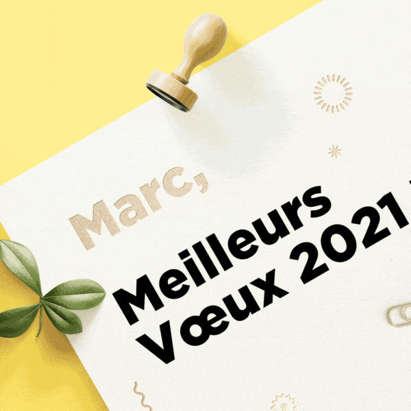 Meilleurs voeux 2021