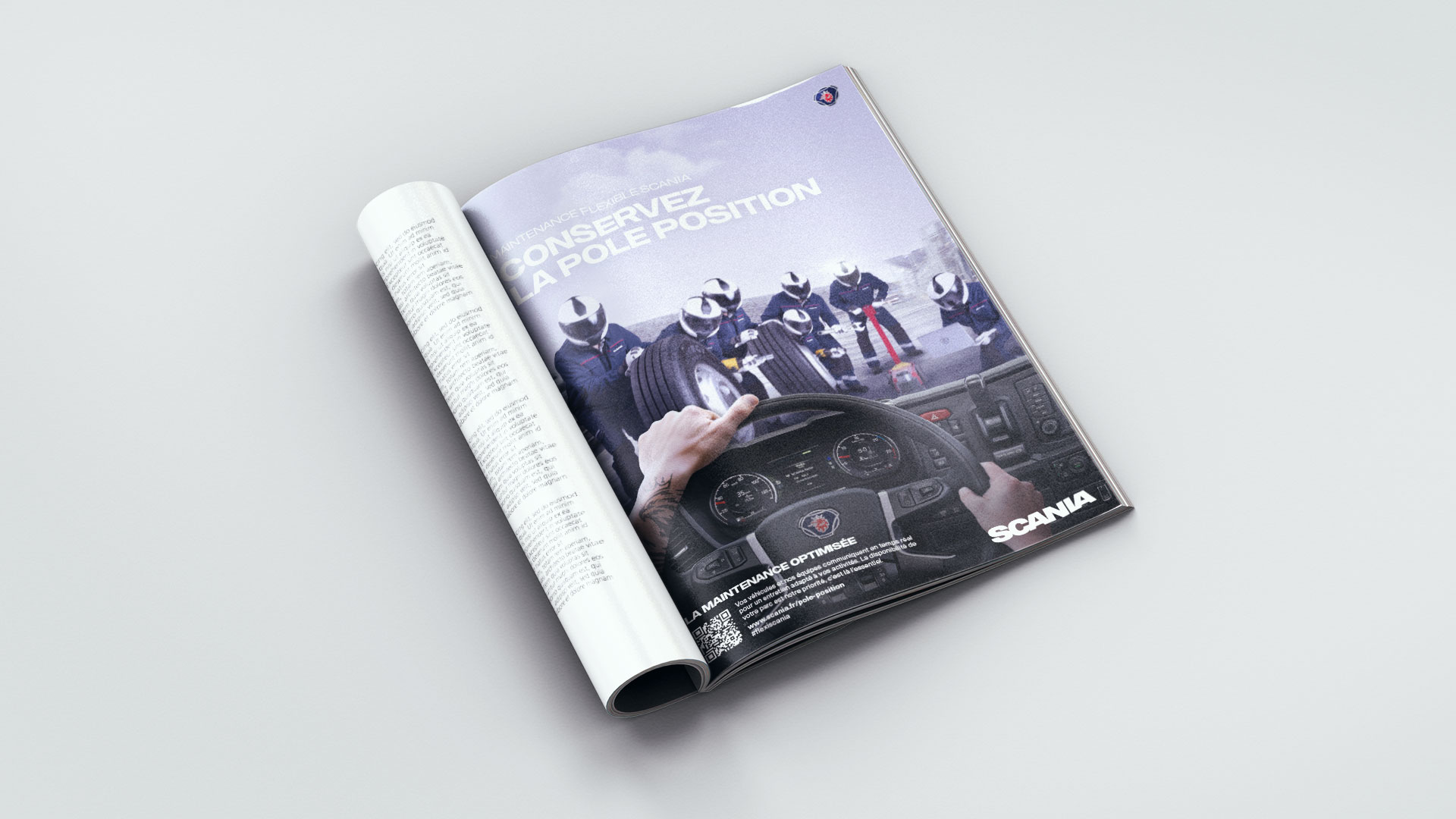 Scania maintenance flexible magazine