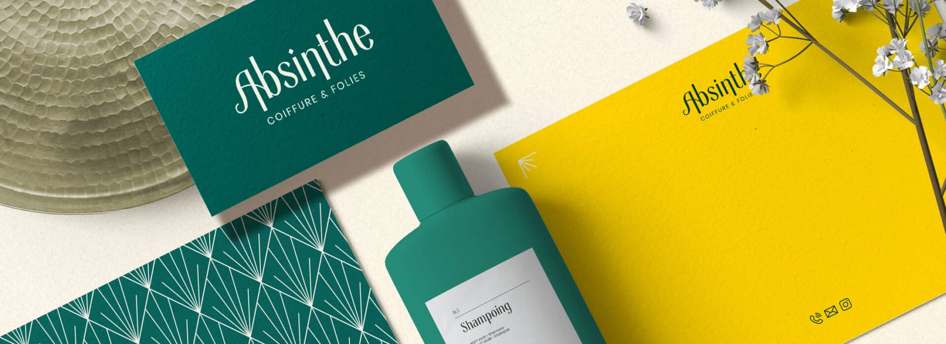 Page projet Absinthe : création de l'identité visuelle