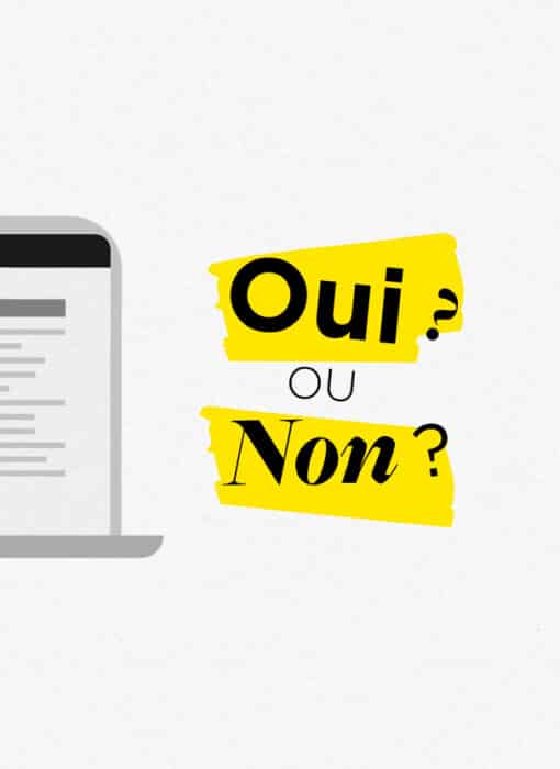 illustration de la justification des textes sur le web